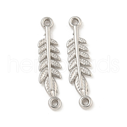 Non-Tarnish 304 Stainless Steel Connector Charms STAS-N103-125P-1