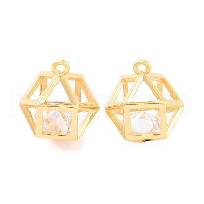 Brass Charms KK-U024-10D-G-1