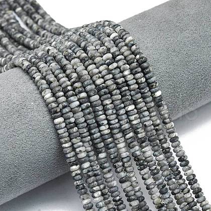 Natural Labradorite Beads Strands G-P575-A50-4x2mm-1