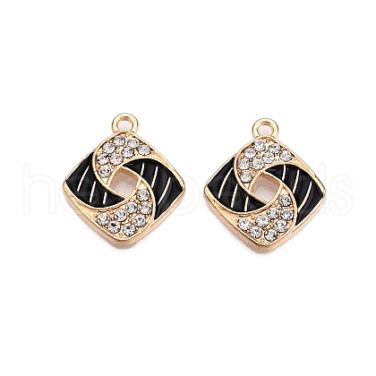 Alloy Enamel Pendants PALLOY-N176-85KCG-1