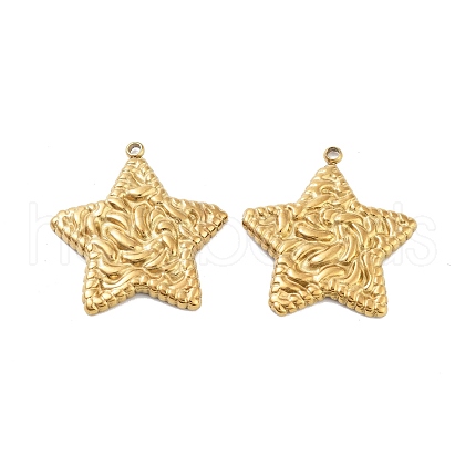 Ion Plating(IP) 304 Stainless Steel Pendants STAS-U014-31G-1
