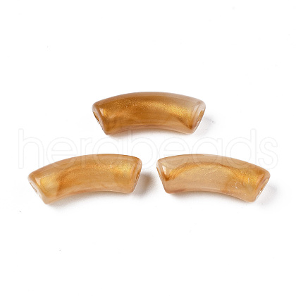 Opaque Acrylic Beads X-MACR-N009-019B-1
