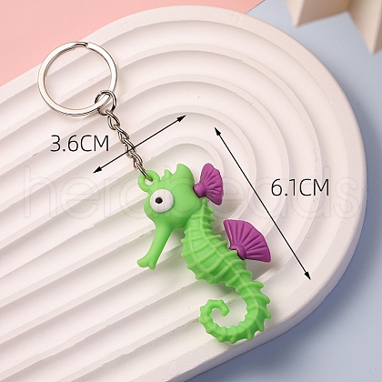 PVC Plastic Keychain PW-WGD8CA8-04-1