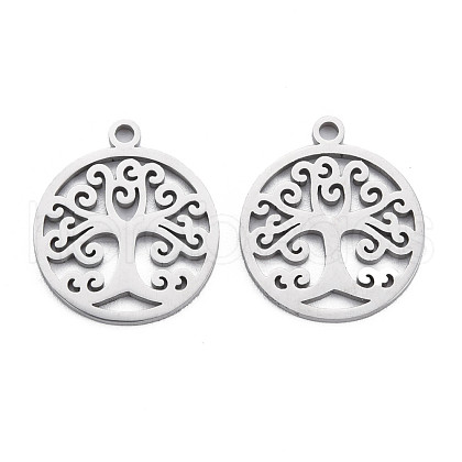 Non-Tarnish 304 Stainless Steel Pendants STAS-N095-046-1