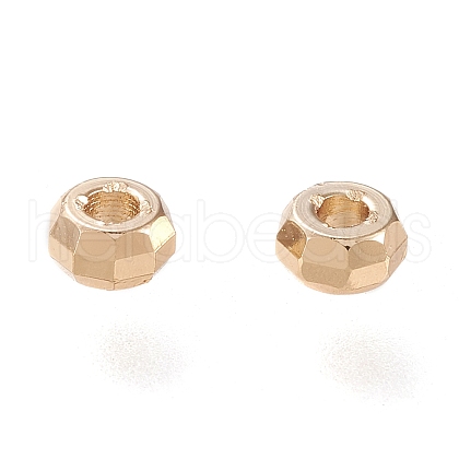 Brass Spacer Beads X-KK-H101-04LG-1