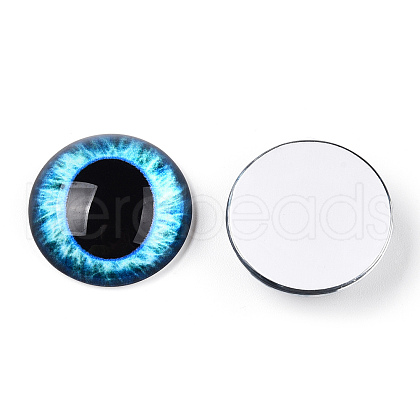Glass Cabochons GGLA-T004-03O-1