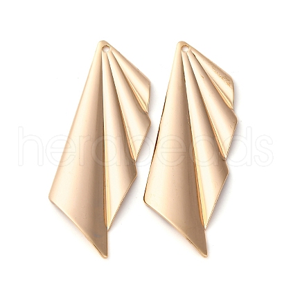Brass Pendants KK-R223-24G-1