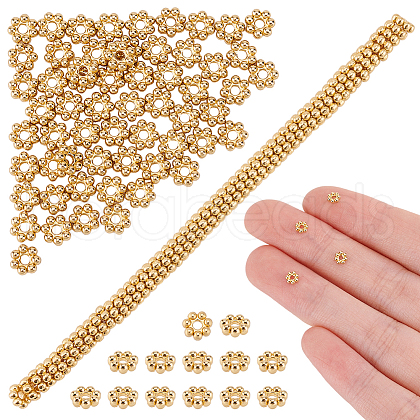 HOBBIESAY 304 Stainless Steel Spacer Beads STAS-HY0001-48G-1