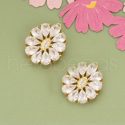 Brass Pendants KK-V006-01G-03-1