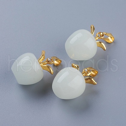 Synthetic Luminous Stone Pendants G-P359-09A-1
