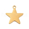Ion Plating(IP) 304 Stainless Steel Pendants STAS-F282-05G-2