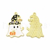 Rack Plating Alloy Enamel Pendants FIND-G054-14LG-02-1