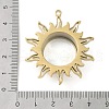 Ion Plating(IP) 304 Stainless Stee Locket Pendants STAS-S132-08G-02-3