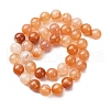 Natural Red Agate Beads Strands G-R015-B02-10mm-3