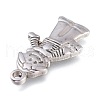 Tarnish Resistant 304 Stainless Steel Pendants STAS-P252-01P-3