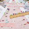 DICOSMETIC 336Pcs 12 Styles Opaque Acrylic Imitation Pearl Beads MACR-DC0001-12-2