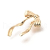Brass Pendants KK-V008-12G-03-2