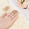 Unicraftale Ion Plating(IP) 304 Stainless Steel Earring Hooks STAS-UN0058-96G-4