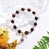 Olycraft 2 Strand Natural Red Tiger Eye Beads Strands G-OC0002-20-5