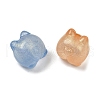 Luminous Transparent Acrylic Beads OACR-B031-20-5