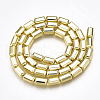 Electroplate Non-magnetic Synthetic Hematite Beads Strands G-T061-183G-2