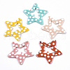 Opaque Printed Acrylic Pendants MACR-N011-007-2