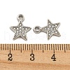 304 Stainless Steel Pendants STAS-L080-015P-3