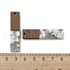 Resin and Walnut Wooden Pendants FIND-B042-20D-3
