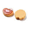 Opaque Resin Imitation Food Decoden Cabochons RESI-B027-05-2