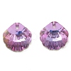 Electroplate Glass Pendants GLAA-A008-06-2
