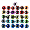 Glass Cabochons GGLA-T004-04-1