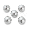 Baking Painted Pearlized Glass Pearl Round Beads X-HY-Q001-02B-04-1