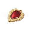 304 Stainless Steel Enamel Pendants STAS-D362-01G-02-2