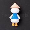 PVC Cartoon Duck Doll Pendants KY-C008-08-3