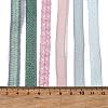 18 Yards 6 Colors Polyester Ribbon SRIB-C001-B02-4