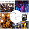 Unicraftale 8Pcs 2 Style 304 Stainless Steel Stage Lights Safety Cable FIND-UN0001-50-6
