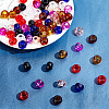   80pcs 8 colors Glass European Beads GLAA-PH0003-04-4