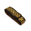 Ethnic Style Polyester Silk Grosgrain Ribbon OCOR-WH0075-05B-2