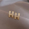 Alloy Rhinestone Earrings for Women FS-WG85681-61-1