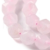 Natural Rose Quartz Beads Strands G-NH0021-A21-01-4