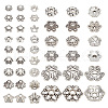 ARRICRAFT 300Pcs 15 Style Tibetan Style Bead Caps FIND-AR0004-43-1