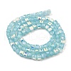 Baking Painted Glass Beads Strands DGLA-D001-05E-2