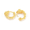 Brass Micro Pave Cubic Zirconia Hoop Earrings for Women EJEW-K286-03G-2