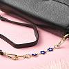 Alloy Enamel Evil Eye Flower Link Bag Strap FIND-YW00004-6