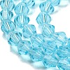 Transparent Glass Beads Strands GLAA-F029-3mm-20-3