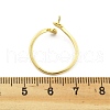 Leaf & Flower Brass Adjustable Ring Settings KK-G527-01C-G-3