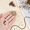 Olycraft 2 Strands Natural Mahogany Obsidian Beads Strands G-OC0005-69-3