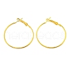 Iron Huggie Hoop Earring Findings IFIN-E025-01D-G-1