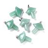 Natural Green Aventurine Pendants G-R480-02A-3