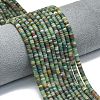 Natural Moss Agate Beads Strands G-P575-B31-4x1mm-1